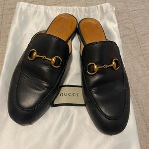Gucci Princetown leather slipper / loader
